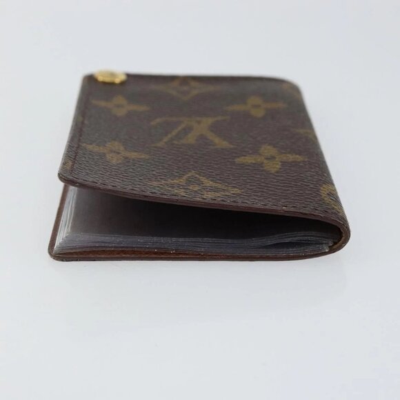 LOUIS VUITTON Monogram Porto Cartes Crdit Pression Card Case M60937 Auth th6343 - Picture 5 of 16